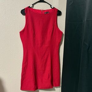 SHEIN Vibrant Red Mini Dress